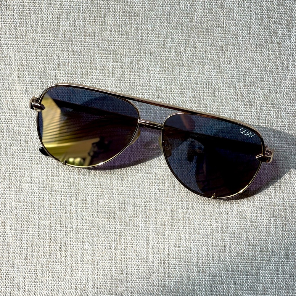 Quay x Desi High Key Mini Sunglasses